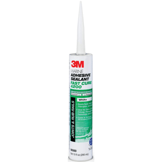 Marine Adhesive Sealant 4200 Fast Cure 3M Fisheries Supply