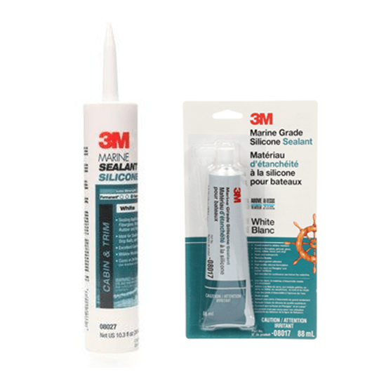 Marine Grade Silicone Sealant 3M Fisheries Supply