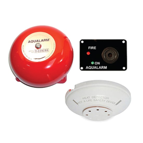 20532 Fire Alarm System - with Bell, 135DegF plus Rate of Temperature Rise Detection