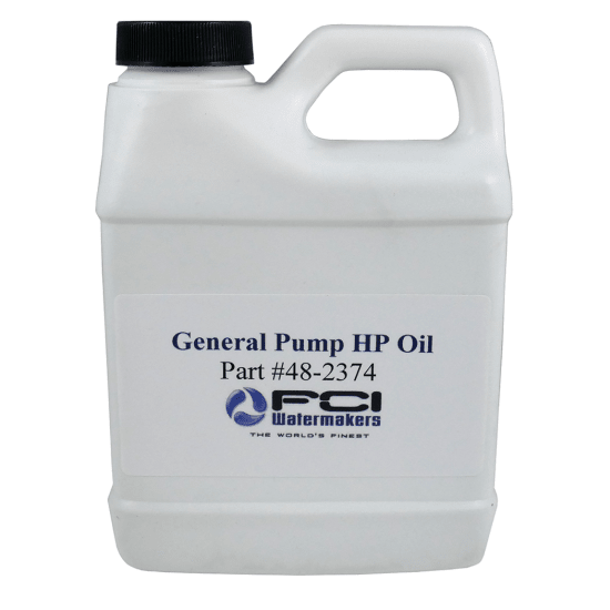 High Pressure Pump Oil - for FCI Max-Q+ Watermakers 1