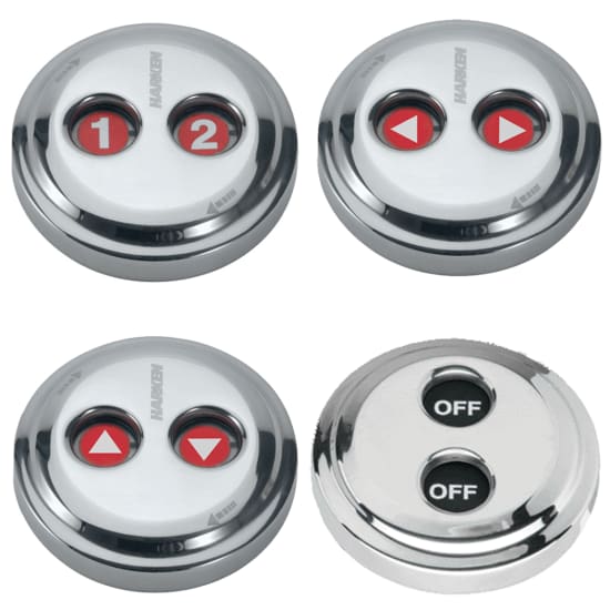 Digital Stainless Waterproof Switches - Dual-Function w/ Rotating Guard Top 1