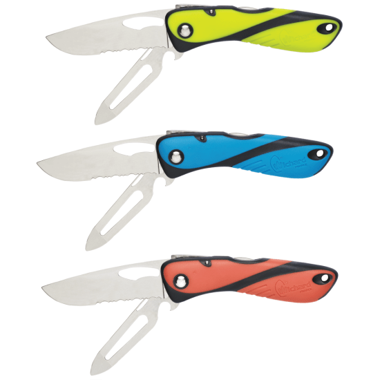 Offshore Sailing Knife Serrated Blade & Spike Shackle Key