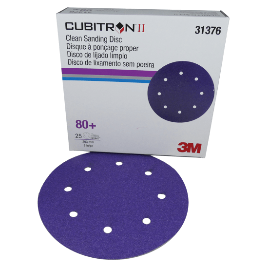 3M Cubitron II Hookit Purple+ Disques abrasifs Premium Multihole 737U, 76  mm, 120