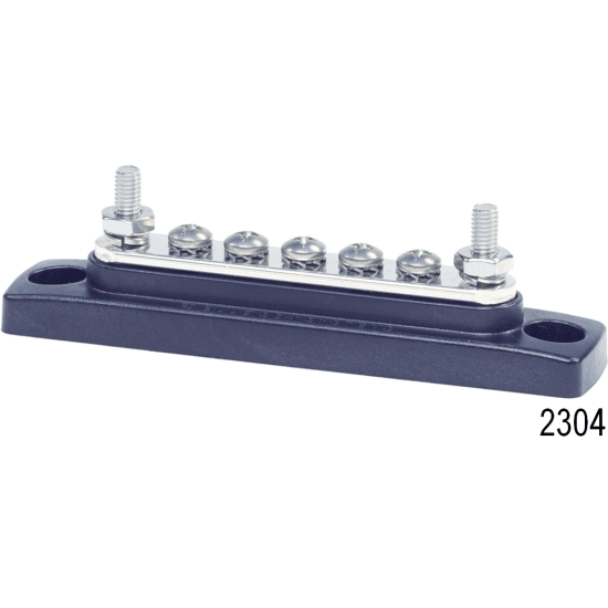 Blue Sea MiniBus 100A Common BusBar 5 X 8-32 Screw Terminal #2304