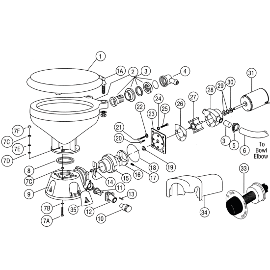 jabsco toilet repair kit