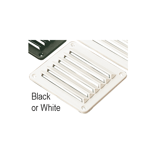 Sea-Dog Stainless Steel Louvered Vent - 5 X 4-5/8 Inch, Made In USA, Marine & RV Ventilation