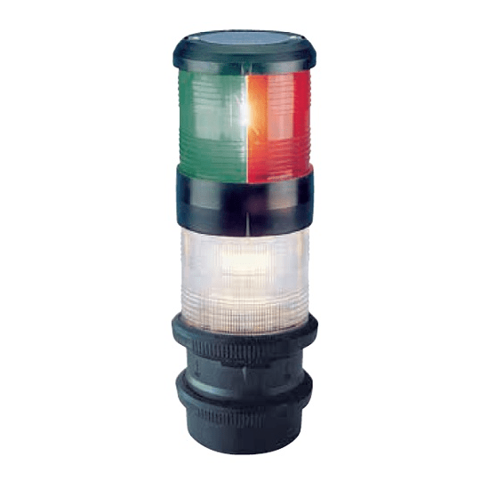Aqua Signal Series 40 Nav Light TriColor/Anchor/Strobe Fisheries