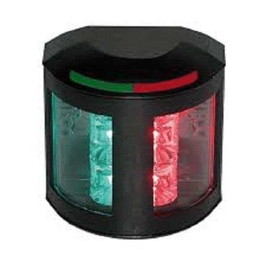 Aqua Signal Series 43 LED Nav Light Bicolor, Black Housing