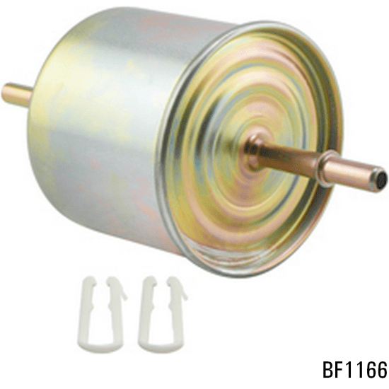Baldwin Filters BF1166 In-Line Gasoline Fuel Filter - 5/16" Hose