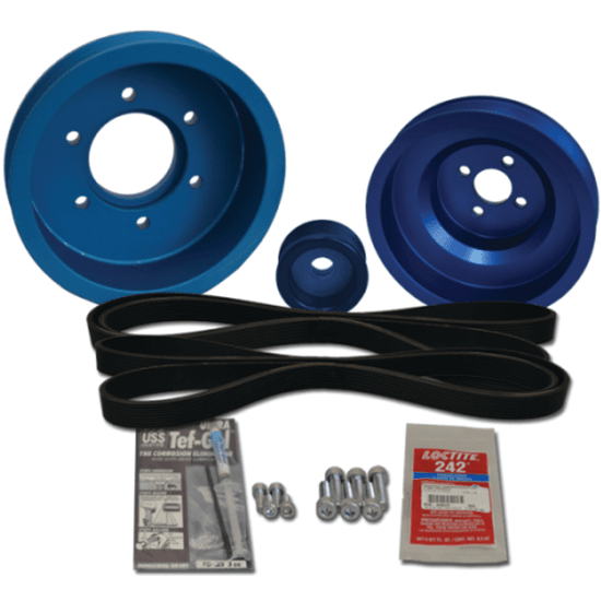 AltMount Serpentine Pulley Conversion Kit for Yanmar Diesel Engines