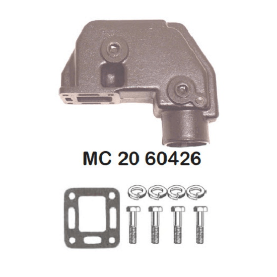 MerCruiser Manifolds, Risers and Elbows Barr Marine Fisheries Supply