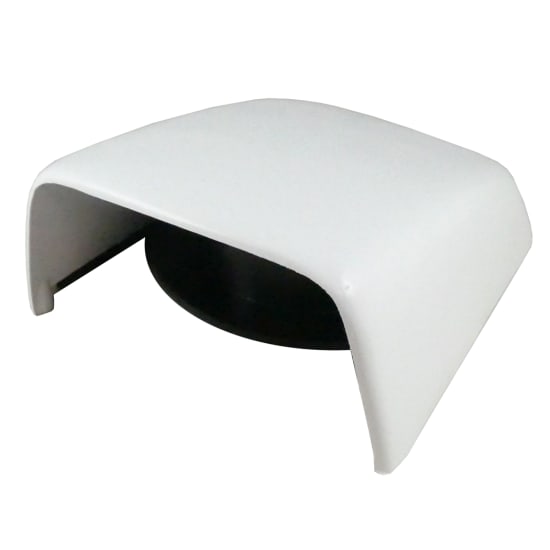 Clam Shell Vent with Hose Adapter Beckson Fisheries Supply