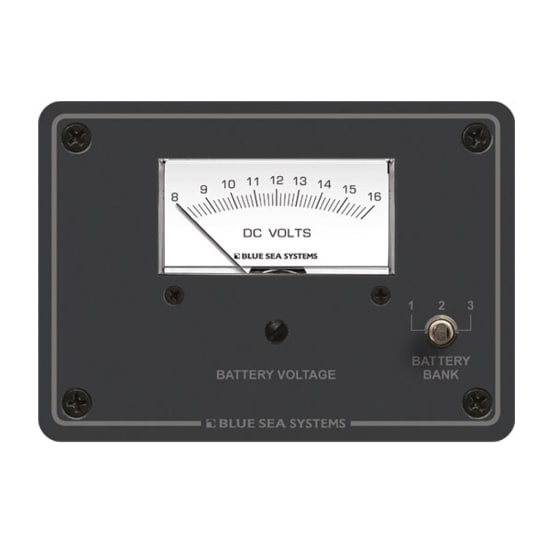 8015 of Blue Sea Systems DC Analog Voltmeter Panel