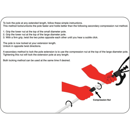 Extendable Boat Loop Docking Pole