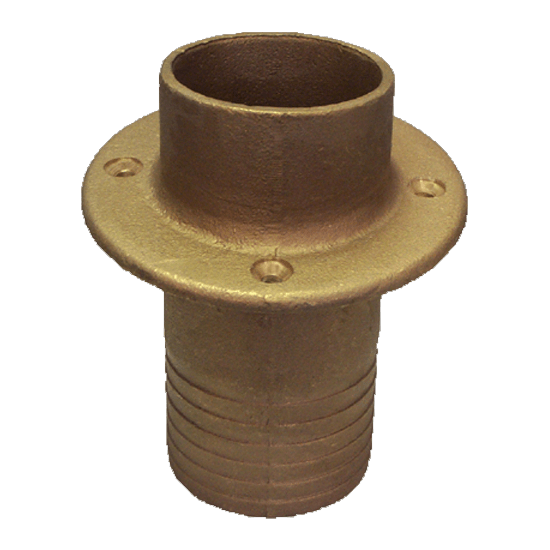 00te150 of Buck Algonquin Bronze Transom Exhaust Fittings