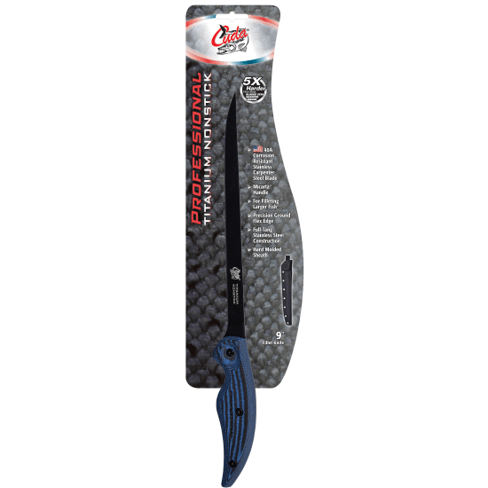 in package of Cuda 9 "Fillet Knife