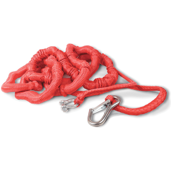 full view red of Greenfield Products Anchor Buddy Stretch Anchor Rope