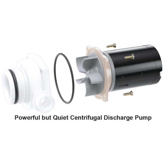 Quiet Flush E2 Marine Toilet