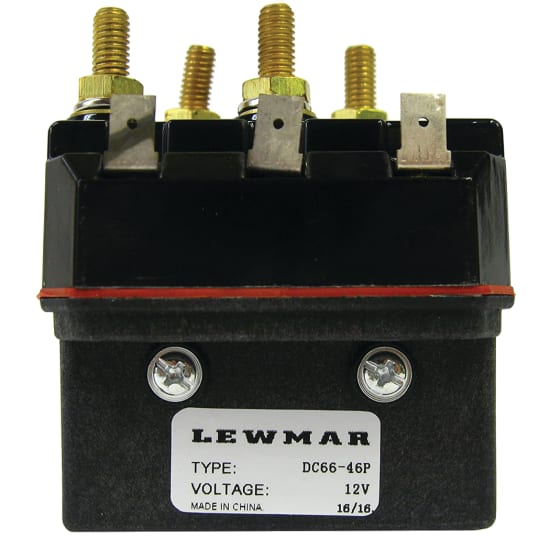 Lewmar 12V Compact Dual Direction Solenoid/Contactor Fisheries Supply