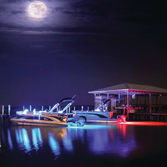 Zambezi Quattro Surface Mount LED Underwater Light