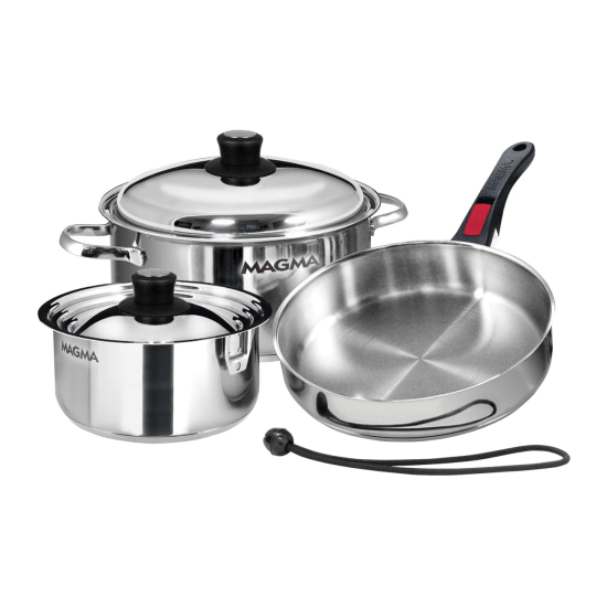 Magma Nestable 7 Piece Induction Cookware Set