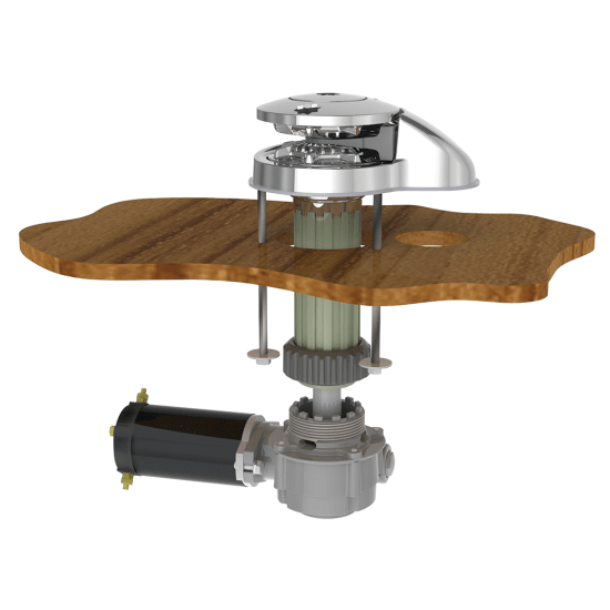 Maxwell RC88 Rope & Chain Windlass Vertical Fisheries Supply