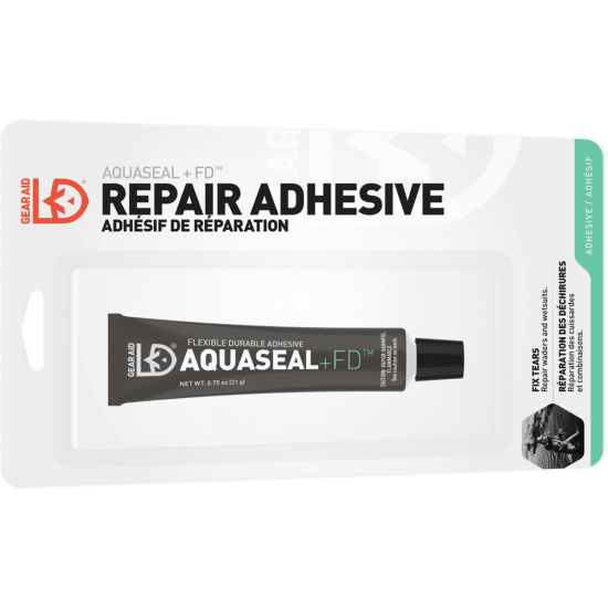 Gear Aid Aquaseal FD Repair Adhesive and Cure Accelerator Wader Repair Kit