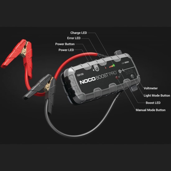 Noco GB150 4000 Amp Genius Boost PRO Lithium Jump Starter Fisheries