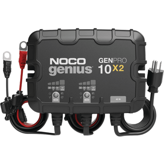 NOCO GENPro Battery Charger 20A, 2 x 10A Banks Fisheries Supply