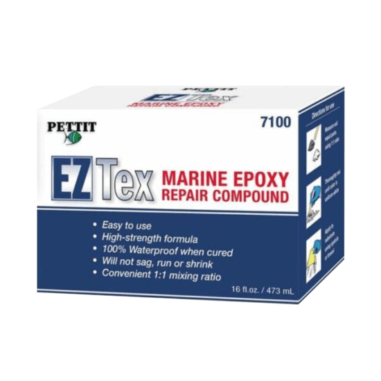 Marine Tex Epoxy Repair Kit 2 oz White