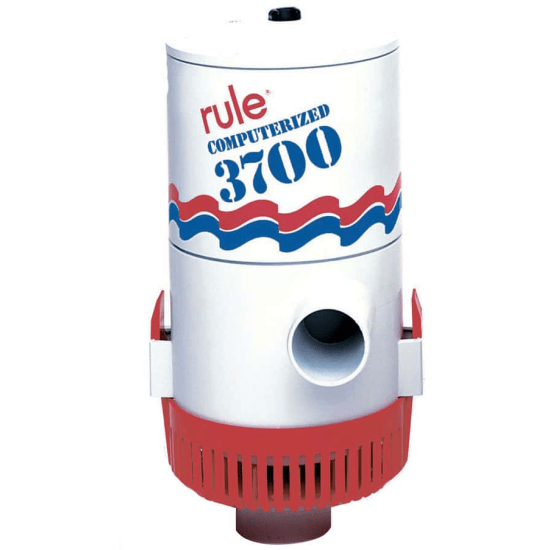 55s of Rule 3700 GPH Bilge Pump