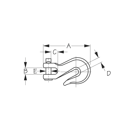 Clevis Grab Hook SeaDog Line Fisheries Supply
