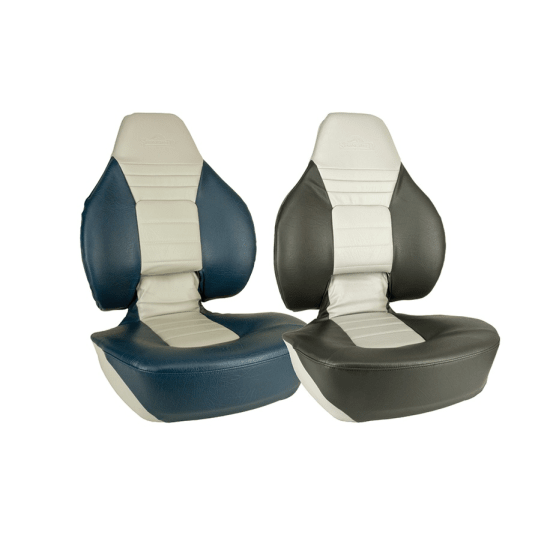 Springfield Marine Deluxe Fish Pro High Back Seat - White 1041606-1 - The  Home Depot