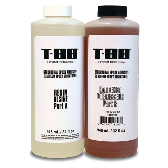 T88 Structural Epoxy Adhesive System Three Resins Fisheries Supply