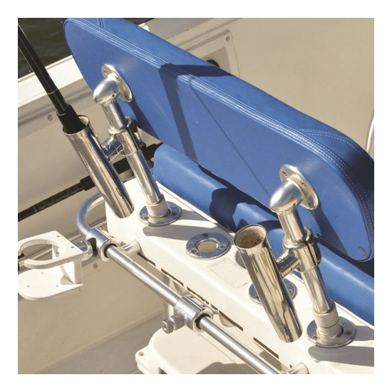 TACO Marine Clamp On Rod Holders Stainless Steel Fisheries Supply