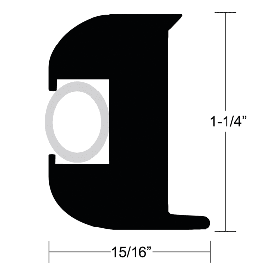 thumbnail image 2 of TACO Marine Flexible Rub Rail Kit 1-1/16'' X 11/16''TACO Marine 2 of 10