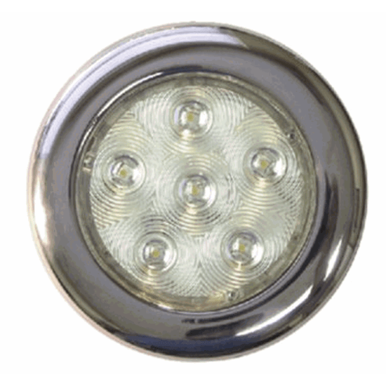 TH Marine Supplies 4" Stainless LED Surface Mount Puck Light