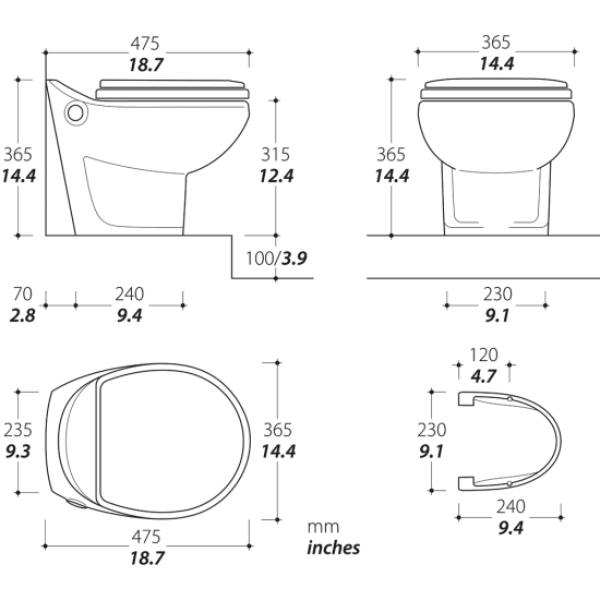 Thetford 38490 Fisheries Supply