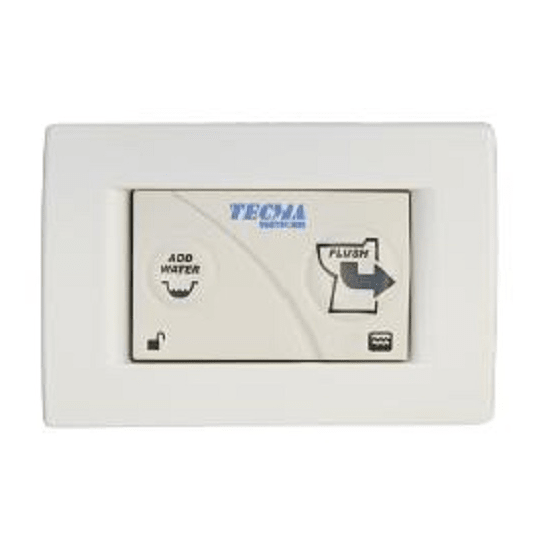 36387 Wall Switch for the Tecma RV Toilet Silence Plus- 2 Button Wall Switch