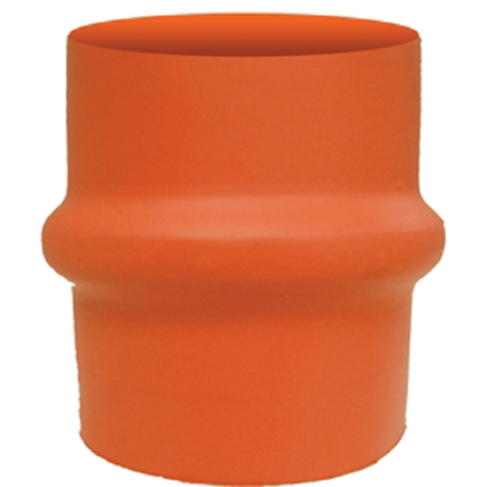 Straight Extra High Temp Red Silicone Exhaust Bellows Hump Hose