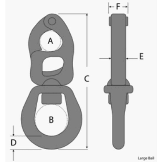 Trigger Release Large Snap Shackles Tylaska Fisheries Supply