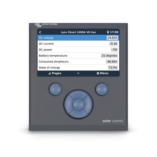 Victron Color Control GX CCGX BPP010300100R Fisheries Supply