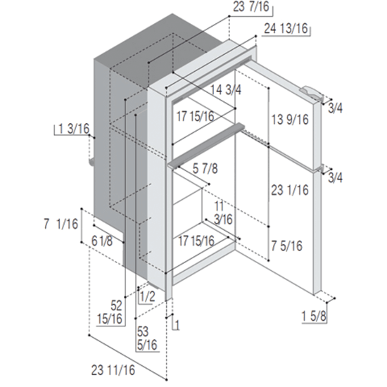 DP2600i (internal cooling unit)