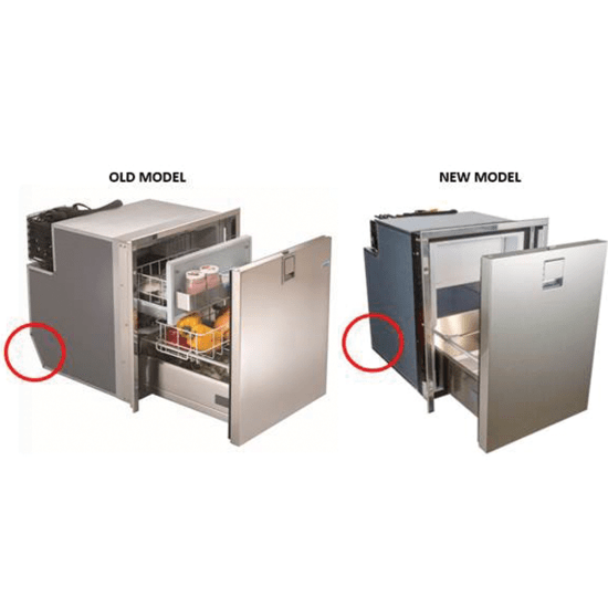 Vitrifrigo Drawer 49 Clean Touch SS INOX Refrigerator Freezer ...