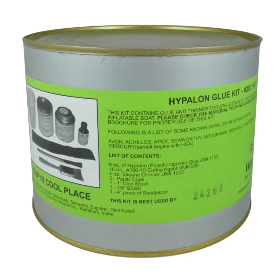 Glue Kits for Inflatable Boats Weaver Industries Fisheries Supply