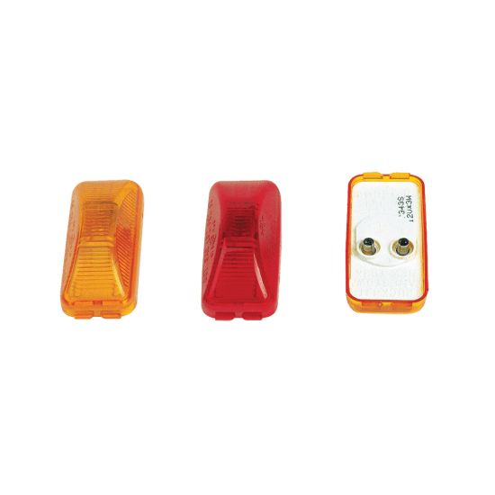Waterproof Clearance Lights No. 37 Series - Black Base