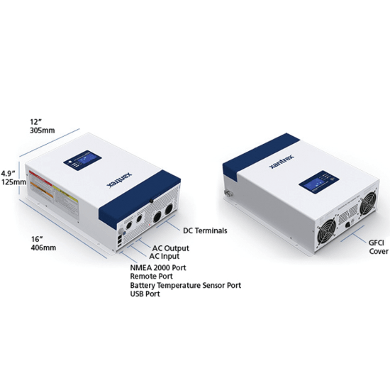 Freedom XC PRO Marine Inverter / Charger Xantrex Fisheries Supply