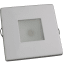 2-3/4" Indoor/Outdoor Recessed Mount LED Light - Square Trim 3