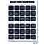 WeatherDeck Water Resistant Panels, 4 Position Breaker Panel Gray