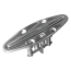 202-4 of Accon SS Pop-Up Cleat with Backing Plate